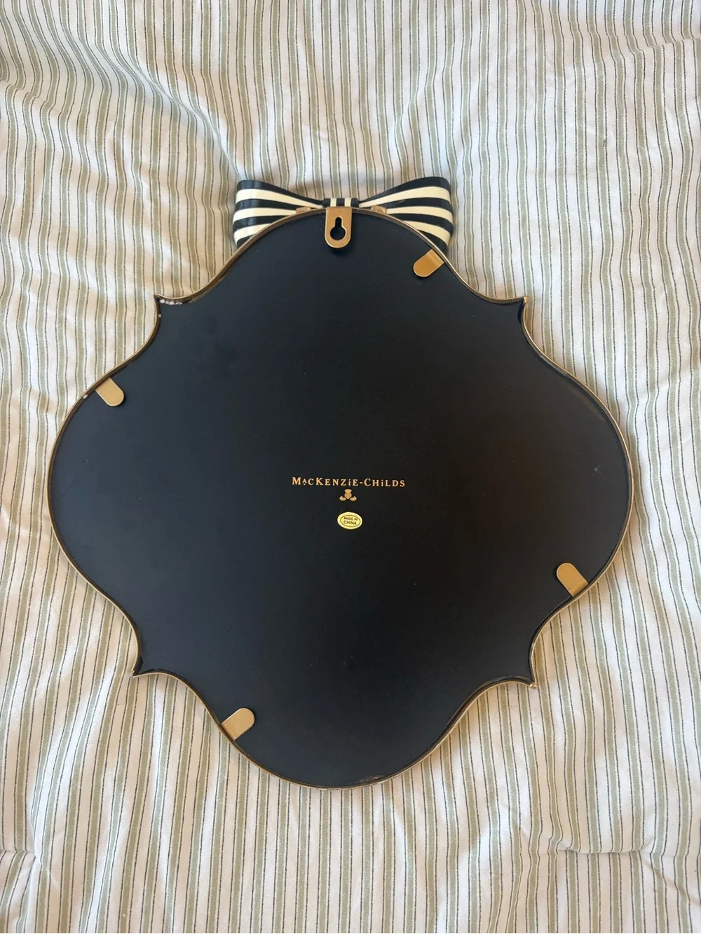 MacKenzie-Childs Pretty As a Bow Accent Wall Mirror